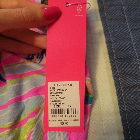 NWT Lilly Pulitzer pajama set - Picture 2 of 4